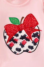 Load image into Gallery viewer, Back to School Apple Sequin Short Set