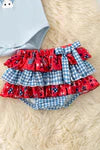 Load image into Gallery viewer, Patriotic Cow Bloomer Set
